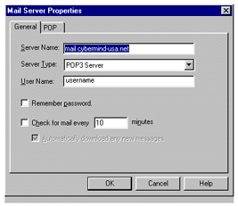 Mail Server Properties